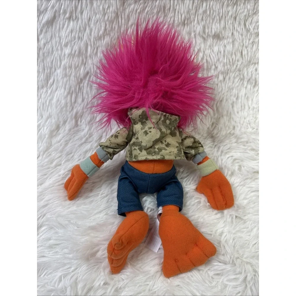 Disney Store Muppets Animal Plush Punk Rock Drummer Stuffed Toy 12